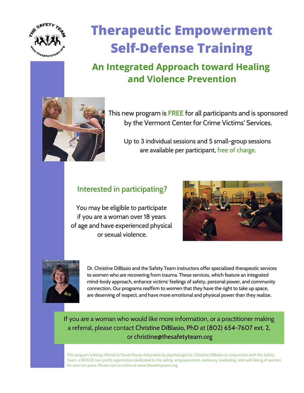 Integrated Trauma Recovery and Violence Prevention Program